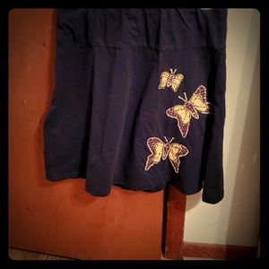 Soulflower.com black skirt